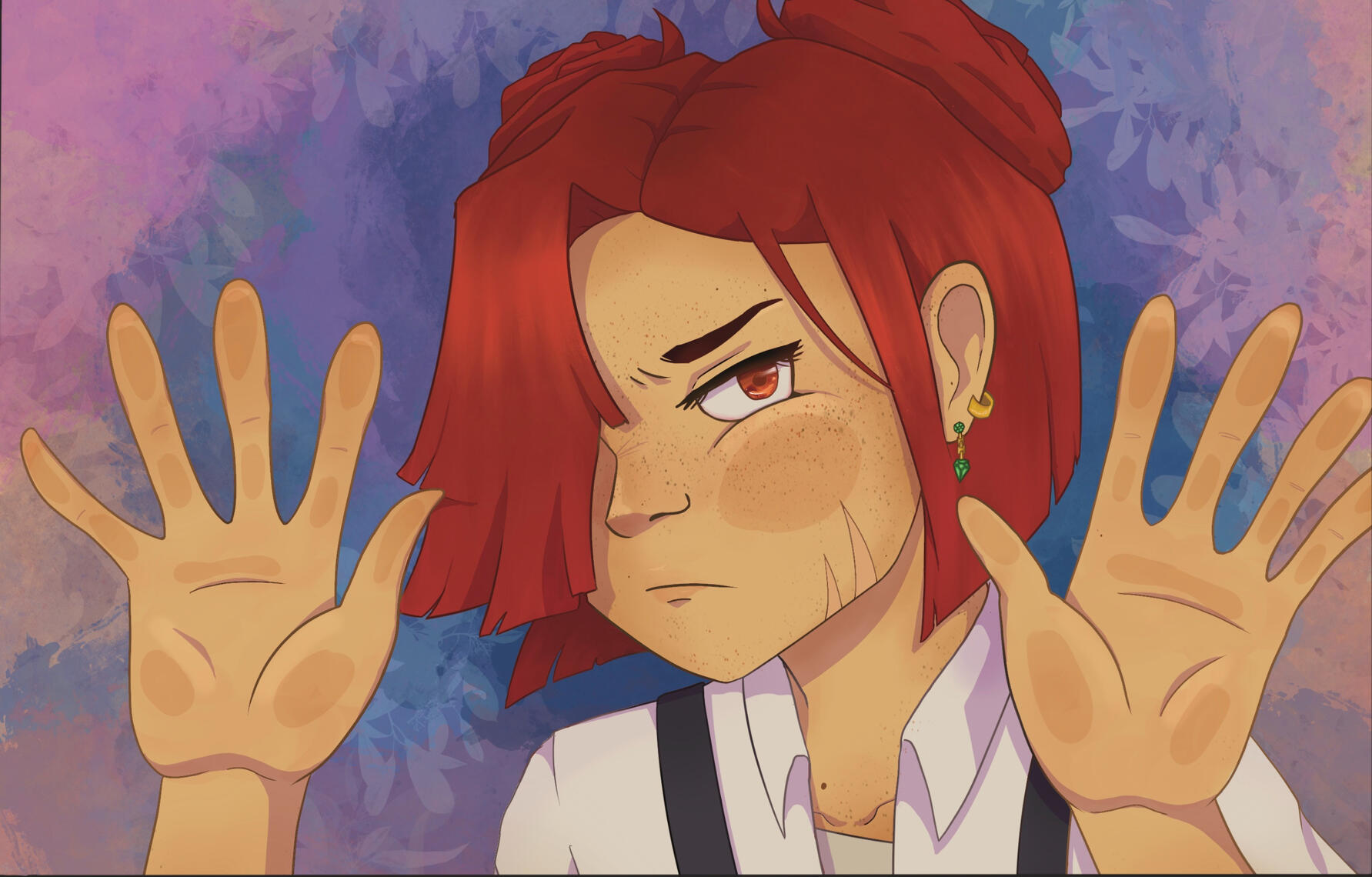 Headshot of Kaida (OC)